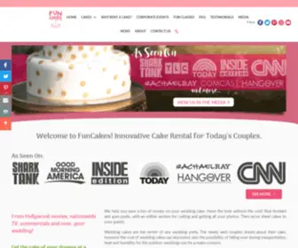 Cakerental.com(FunCakes Rental Cakes) Screenshot