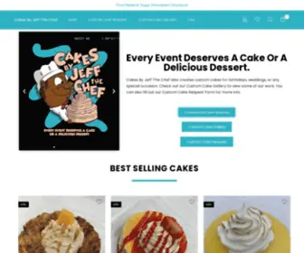 Cakesbyjeffthechef.com(Cakes By Jeff The Chef) Screenshot