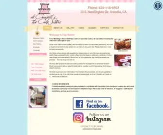 Cakesisters.com(Cake Sisters) Screenshot