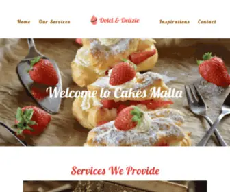 Cakesmalta.com(Dolci e Delizie) Screenshot