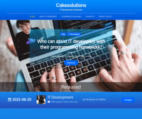 Cakesolutions.net(Cakesolutions) Screenshot
