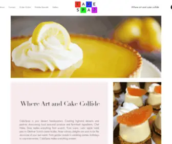 Cakespaz.com(Cakes Pastries and Desserts) Screenshot