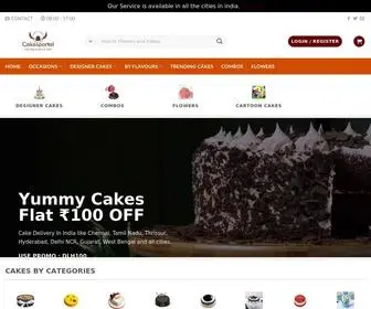 Cakesportal.com(Online Cakes Delivery India) Screenshot