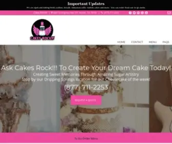 Cakesrockaustintx.com(Cakes Austin TX) Screenshot