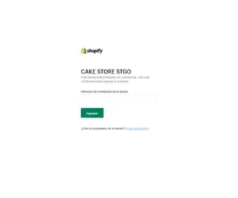 CakeStorestgo.cl(CAKE STORE STGO) Screenshot