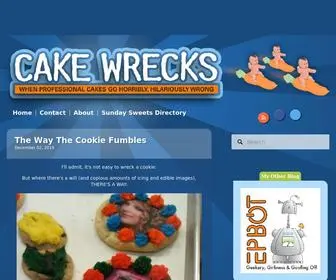 Cakewrecks.com Screenshot