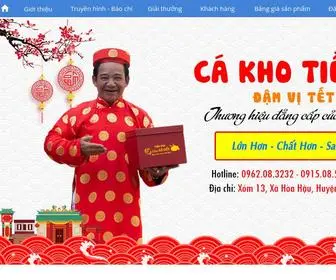 Cakhotienvua.com(Cá kho Tiến Vua) Screenshot