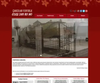 Cakicilarferforje.com(Kapı) Screenshot