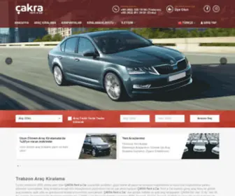 Cakrarentacar.com(Çakra Rent a Car) Screenshot