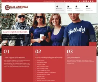 Cal-America.com(Cal America Education Institute) Screenshot