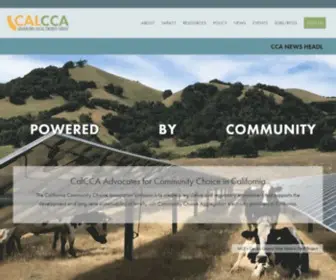 Cal-CCA.org(CalCCA) Screenshot