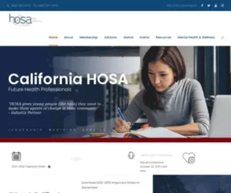 Cal-Hosa.org(Towards Tomorrow) Screenshot