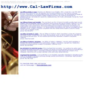 Cal-Lawfirms.com(龙8游戏手机网页版) Screenshot