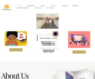 Calabargallery.com(Contemporary African) Screenshot