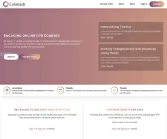 Calabash.courses(CPD Courses For Health Care Professionals) Screenshot