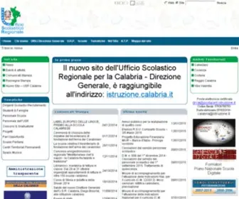Calabriascuola.it(Ufficio Scolastico Regionale per la Calabria) Screenshot