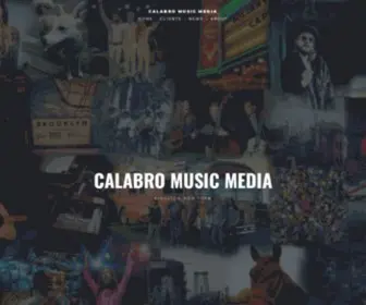 Calabromusicmedia.com(Calabro Music Media) Screenshot