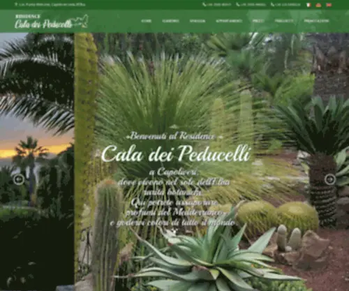 Caladeipeducelli.it(Residence Cala dei Peducelli Giardino dell'Isola d'Elba) Screenshot