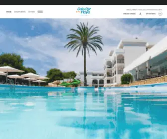 Caladorplaya.com(Hotel Cala d’Or Playa en Mallorca) Screenshot