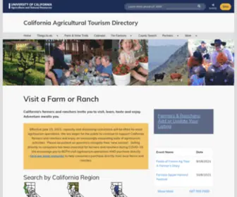 Calagtour.org(Find a Farm or Ranch to Visit) Screenshot