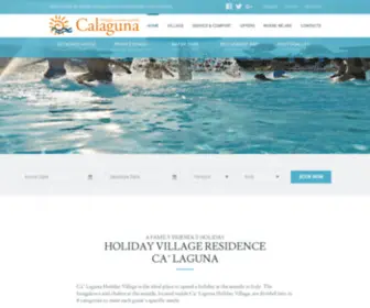 Calaguna.it(Villaggio Ca' Laguna Grado) Screenshot