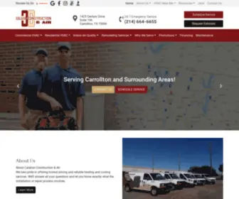 Calahanconstruction.net(AC Repair Carrollton) Screenshot