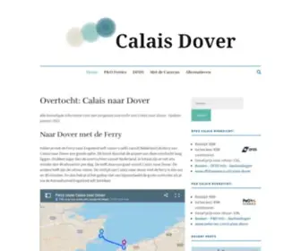 Calais-Dover.nl(Calais naar Dover) Screenshot