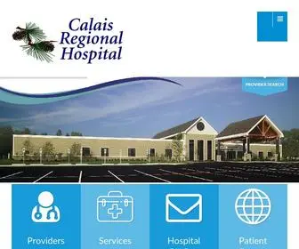 Calaishospital.org(Our Health) Screenshot