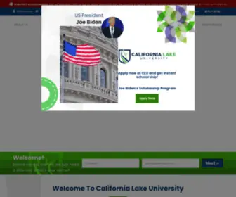 Calakeuniversity.education(California Lake University) Screenshot