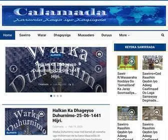 Calamada.com(Xarunta Xaqa iyo Xaqiiqda) Screenshot
