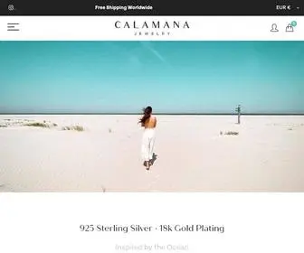 Calamana.com(Calamana Jewelry) Screenshot