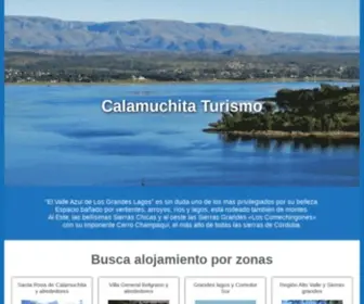Calamuchitaturismo.com(Calamuchita Turismo) Screenshot