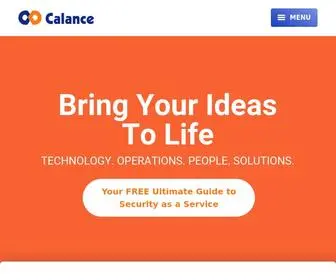 Calance.com(Managed IT Service Provider) Screenshot