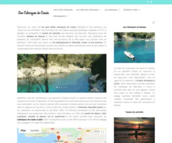 Calanquesdecassis.fr(Les Calanques de Cassis) Screenshot