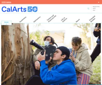 Calarts.edu(California institute of the arts) Screenshot