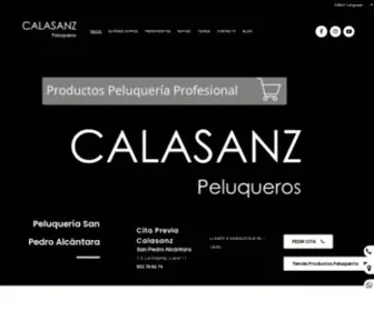 Calasanzpeluqueria.es(▷ Calasanz Peluqueros) Screenshot