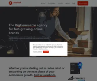 Calashock.co.uk(Elite BigCommerce Agency) Screenshot