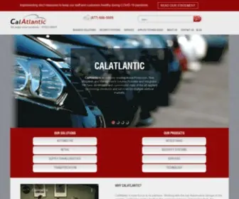 Calatlantic.com(Alarm monitoring service) Screenshot