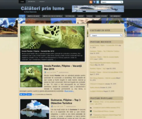 Calatoriprinlume.ro(Călători Prin Lume) Screenshot