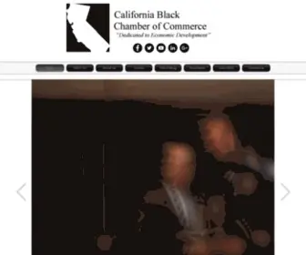 Calbcc.org(California Black Chamber of Commerce) Screenshot