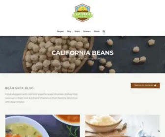 Calbeans.org(California Beans) Screenshot