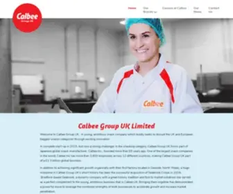 Calbee.co.uk(Calbee UK) Screenshot