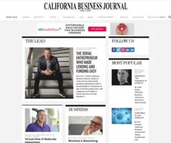CalbizJournal.com(California Business Journal) Screenshot