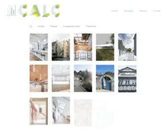Calc-Architectes.com(CALC Architectes) Screenshot