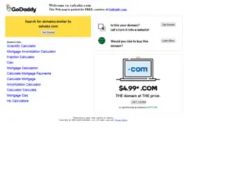 Calcabz.com(HOME) Screenshot