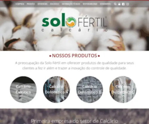 Calcariosolofertil.com.br(Calcariosolofertil) Screenshot