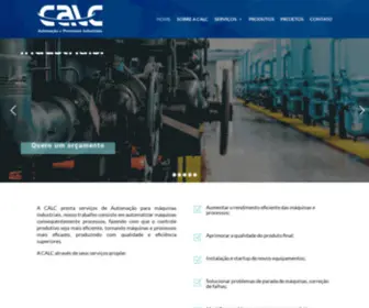 Calcautomacao.com.br(Calc Automação) Screenshot