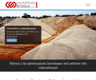 Calcestruzzisforza.it(Calcestruzzi Sforza srl) Screenshot