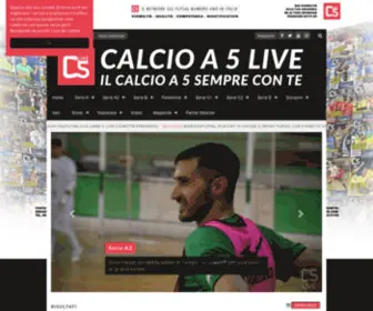 Calcioa5Live.com(Calcio a 5 Live) Screenshot