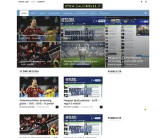 Calciobuzz.it(News di Calcio e Calciomercato) Screenshot